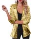 thumbnail image 2 of Prendas de abrigo y chaquetas informales sin capucha de manga larga para mujer, moda, manga larga, frente abierto, prendas de abrigo holgadas, blusa lisa, abrigo, blusa, abrigo para mujer, 2 of 7