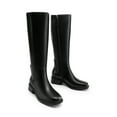 thumbnail image 4 of BURUDANI Womens Knee High Boots Side Zipper Low Heel Tall Boots for Fall Winter Fashion, 4 of 6