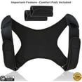 thumbnail image 3 of Corrector de postura POAGL para hombres | Soporte de espalda ajustable, 3 of 7