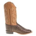 thumbnail image 5 of Old West Youth's Faux Horn Back Gator Print Boots, 5 of 5