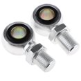 thumbnail image 1 of xinxixnxx 1 Paire Adaptateur d'Il pour Moto Scooter Amortisseur 14mm Argent, 1 of 6