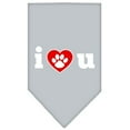 thumbnail image 5 of Pet and Dog Bandana Screen Printed, "I Love You", 5 of 10