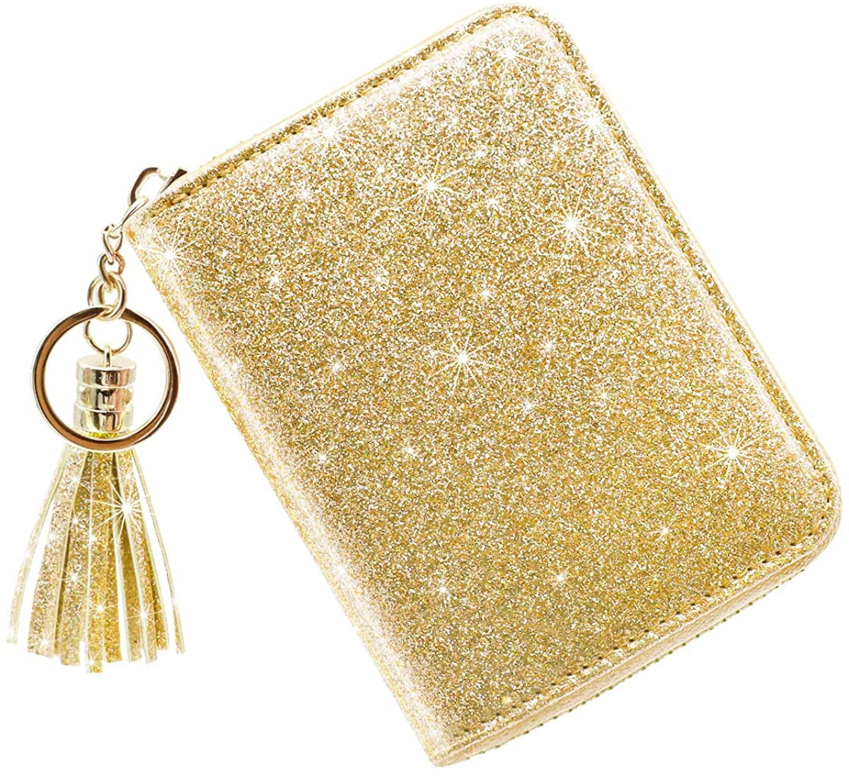 Women's Small Credit Card Wallet RFID Glitter Cute Credit Card Holder  Wallets for Women - Walmart.com
