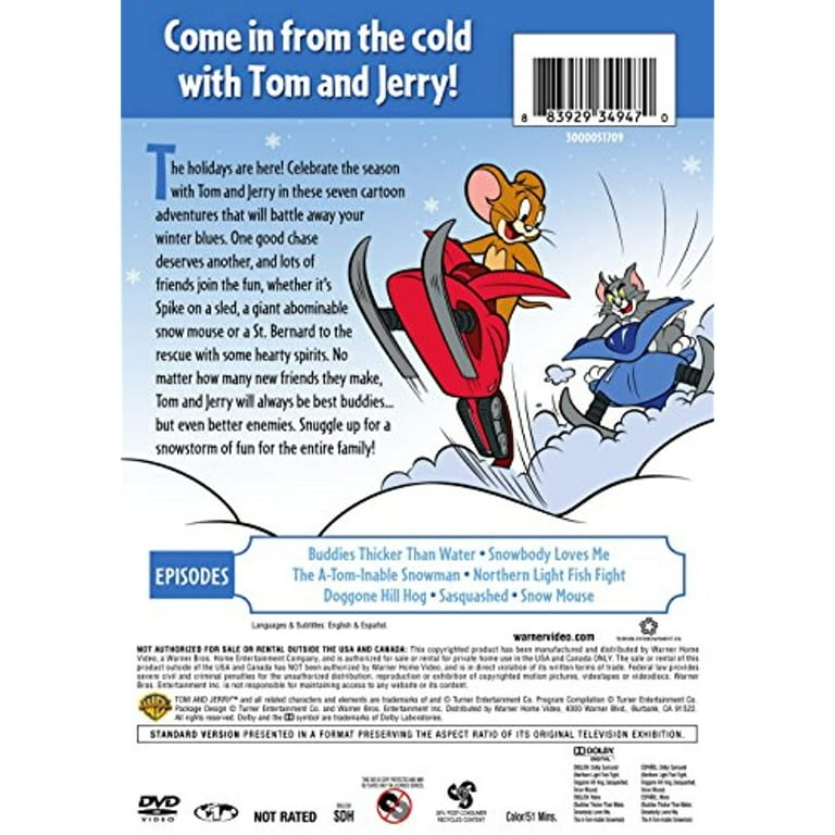 Tom and Jerry: Winter Wackiness [DVD] - Walmart.com