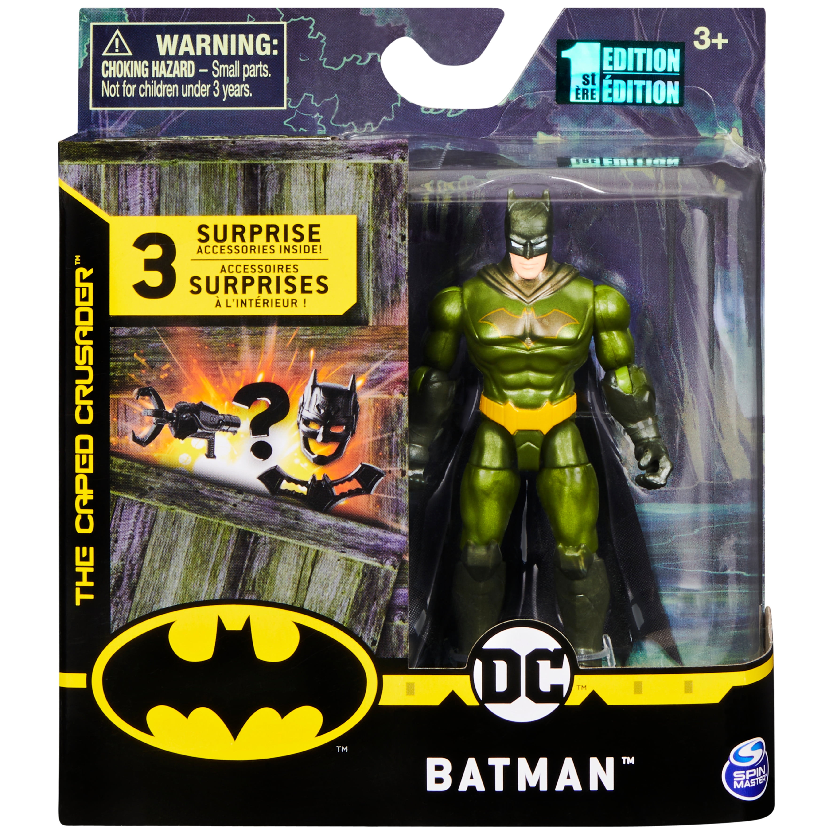 Batman: 4 Action Figure with 3 Mystery Accessories Assortment Hi-Tech Batman