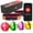 Pink/Yellow/Red/Green, variant on YMX BOXING® Ultimate Reflex Ball Set with Counter App - Great for Reflex, Timing, Accuracy, Focus & Coordination Training for Boxing, MMA and Krav Mega