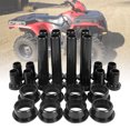 thumbnail image 2 of Trayknick 24Pcs Bushing Kit Multifunctional Replacement Black Rear Suspension Control Arm Bushing Tool for Polaris-Sportsman 400 ATV 4X 2003, 2 of 13