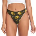 thumbnail image 1 of Fotbe Cute Cartoon Bees Tanga Sin Costuras para Mujer con Estampado – Panties Invisibles, Transpirables y Cómodos para Uso Diario-XX-Large, 1 of 6