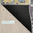 thumbnail image 5 of Addison Rugs Chantille Indoor/Outdoor Transitional Patchwork Purple Machine Washable Rectangle Rug, 3' x 5', 5 of 8