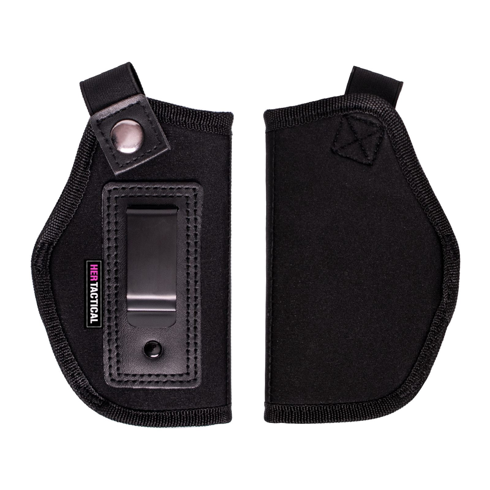 HER TACTICAL Holster for Women Universal Hip Holster for Compact Size - Black Right