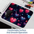 thumbnail image 6 of Valentine's Day Printed Square Mouse Pad Desk Mat, Non-Slip Rubber Bottom Gaming Mouse Mat for Office, 8.3x9.8 Inch, 6 of 6
