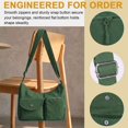 thumbnail image 4 of PULLIMORE Crossbody Bags for Women Waterproof Nylon Shoulder Bag Roomy Casual Messenger Purses Handbags, Green, 4 of 9