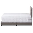 thumbnail image 3 of Baxton Studio Brookfield Modern and Contemporary Grey Fabric Upholstered Grid-tufting Full Size Bed, 3 of 6