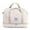 White, variant on Deago Travel Duffel Bag, Weekender Overnight Carry On Bag for Women Men, Waterproof Gym Tote Bag Luggage with Shoe Compartment & Wet Pocket (Pink)