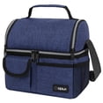 thumbnail image 1 of Lonchera Doble Piso Aislada Premium OPUX Azul Marino, 1 of 9