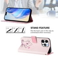 thumbnail image 3 of TECH CIRCLE for iPhone 11 Pro Max Case 6.5-Inch (2019 Release), Cute Cartoon Flip Wallet Phone Case with Lanyard, Built-in Card Slots & Stand Function, Portable Lightweight Slim Folio Cover, Pink Cat, 3 of 3