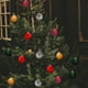 thumbnail image 5 of Xiying - Adornos Navideños de Terciopelo (15 Piezas) para Árbol Festivo con Lazos para Colgar, 3,15 Pulgadas, 5 of 6