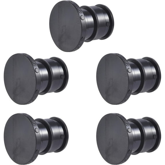 SharkBite 1/2 Inch Poly Expansion Plug for PEX-A Pipe, Pack of 5, Plastic Plumbing Fittings, End Plug for PEX-A Tubing, UA514A5