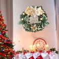 thumbnail image 4 of Faux Christmas Wreath Outside Front Door Wreath for Party Fireplace Festival Deer, 4 of 6