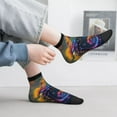 thumbnail image 2 of Naloa Neon Seahorse Underwater Realm Ankle Socks for Women Non Slip Socks No Show Socks Classic Low Cut Casual Socks Casual Socks, 2 of 7