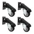 thumbnail image 3 of AMLESO 4 Pieces Workbench Caster 2.5 inch Moving Wheels for Machine Table Furniture, 3 of 8