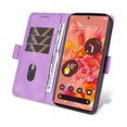 thumbnail image 4 of Compatible with Google Pixel 6 PU Leather Wallet Case with Card Holder Magnetic Closure Cover, 4 of 5