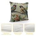 thumbnail image 4 of Creowell Be Thankful Unto Him and Bless His Name Throw Pillow Cover Grateful Quote Bird On Branch Pillow Case Decorative Men Women Boy Girl Room Cushion Cover for Home Couch Bed White, 4 of 5