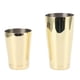 thumbnail image 1 of Coctelera de acero inoxidable 304, mezclador de coctelería de 2 secciones, coctelera de copa de vino chapada en oro con taza inferior, 1 of 10