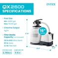 thumbnail image 4 of Intex Krystal Clear Sand Filter Pump & Saltwater System CG-26679EG, 110-120V with GFCI, 4 of 11