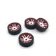 thumbnail image 1 of Vogacara 4 Uds 1/28 neumático de carreras de Control remoto reemplazo de Metal pieza de neumáticos modificados suministros de repuesto para WLtoys k969 Kits de construcción modelo rojo Vogacara FN009858-02, 1 of 6