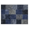 thumbnail image 2 of Addison Rugs Chantille Indoor/Outdoor Transitional Patchwork Navy Washable Rectangle Rug, 1'8" x 2'6", 2 of 6