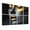 Color 1, variant on 8 Pack Art Acoustic Panels Sound Absorbing Abstract Golden Face Art Metallic Detail Dark Decorative Soundproof Wall Panels Self Adhesive for Barber Shop Beauty Nail Salon 48"x32"