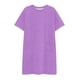 thumbnail image 5 of Mujeres Manga Corta Tops Impresión Casual Cuello Redondo Vendaje Vestido Falda de las Señoras, Vestido de Manga Corta para las Mujeres, 5 of 6