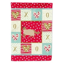 Carolines Treasures CK5687GF Ragdoll 2 Cat Love Flag Garden Size Small multicolor