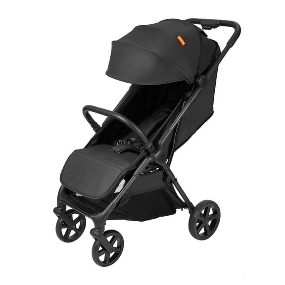 Mamazing Air Lite Travel Stroller, Black，Lightweight Compact One-Hand Fold，6-36m ，1 Count，