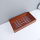 thumbnail image 4 of Caja de madera sencilla portátil para comida de hotel, plato festivo para bocadillos, dulces, canasta roja de varias capas, caja de joyería, adornos, 4 of 5