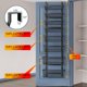 thumbnail image 4 of Organizador de despensa de 8 niveles sobre la puerta, organización y almacenamiento de despensa, cestas profundas para colgar metal resistente, estantes para condimentos, hogar y cocina, 4 of 4