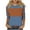 Blue 1, variant on Womens 3/4 Length Sleeve Tops Fall Striped Color Block Trendy Casual Loose Fit Crewneck Sweatshirts Basic Work Daily Wear Tops,Hot Pink,XL