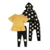 Little Star Organic Baby & Toddler Girl 4 Pc Mix & Match Gift Set, Size 12 Months - 5T