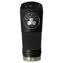 Black Boston Celtics Stealth Matte 24oz Tumbler