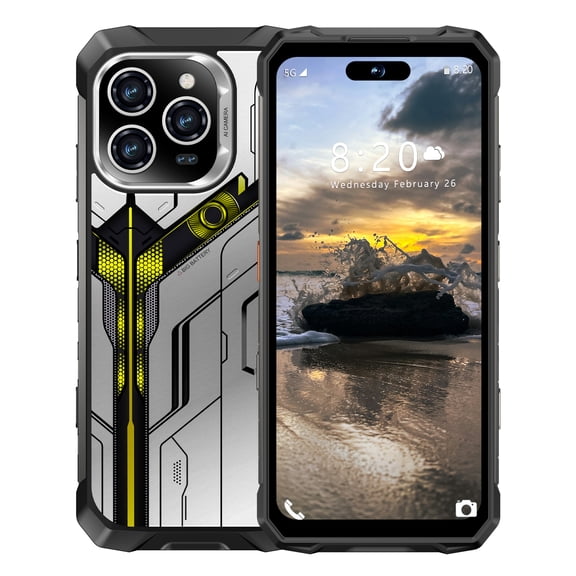 Android 6.8''Full Screen 8GB 128GB Mobile Phone 32 68MP With night vision Face Fingerprint Unlock 5G