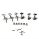 thumbnail image 4 of Kit de Clavijas de Afinación de Cuerdas de Guitarra Acústica con Casquillo de Tornillo, Afinadores Universales, Afinación Abierta, Accesorios Estándar, Color Plateado, 4 of 5