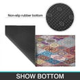 thumbnail image 7 of Kitchen Rugs and Mats Non Skid Washable Boho Vintage Pattern (8) Kitchen Mat and Rug Set,Floor Cushion Waterproof Rug,Rubber Backed Area Rugs for Kitchen Laundry, 7 of 7