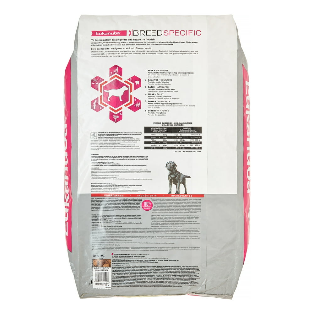 Eukanuba Breed Specific Labrador Retriever Nutrition Dry Dog Food, 30