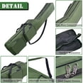 thumbnail image 3 of OROOTL Fishing Rod Bag 4.27 ft Fishing Rod Case Portable Waterproof Fishing Pole Bag, 3 of 8
