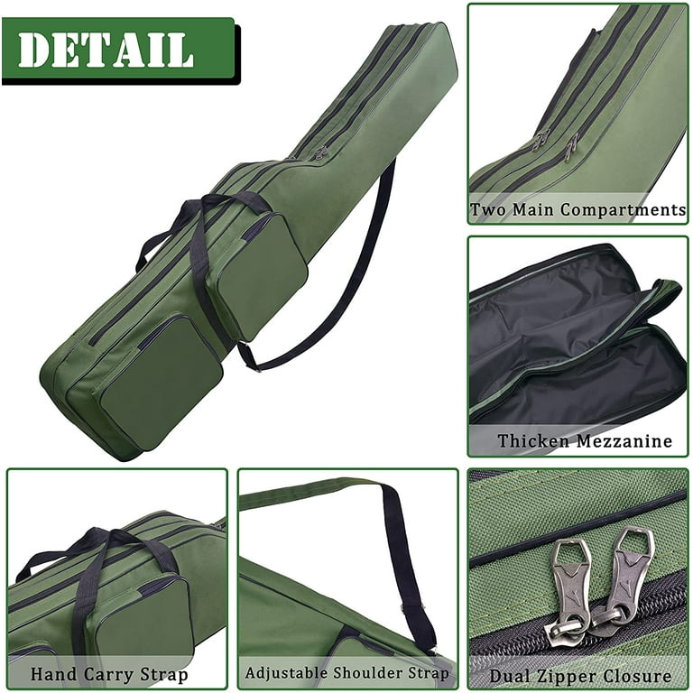 VanRolldex Fishing Rod Case, 4.27 ft, Waterproof Portable Tackle - Walmart.com VanRolldex Fishing Rod Case, 4.27 ft, Waterproof Portable Tackle - Walmart.com