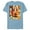 Ocean Blue, variant on Marvel Studios Loki Season 2 Faces of the TVA & Pie Disney+ - Short Sleeve Blended T-Shirt for Adults - Customized-Black
