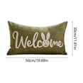 thumbnail image 3 of Vwrxbz Easter Rabbits P Cushion Cover 3D Embroidery Pillowcase for Sofa Living Room, 3 of 8