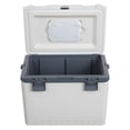 thumbnail image 2 of Wliqien 30 Quart Hard Cooler, Insulated Portable Ice Cooler Box for Drink, Beverage, 3 Days Ice Chest Suit for Camping, Picnic, Fishing, Outdoor Activities, 2 of 6