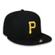 thumbnail image 4 of Gorra New Era Pittsburgh Pirates 59Fifty, ajustada, negro/roja, 7 1/8, 4 of 7